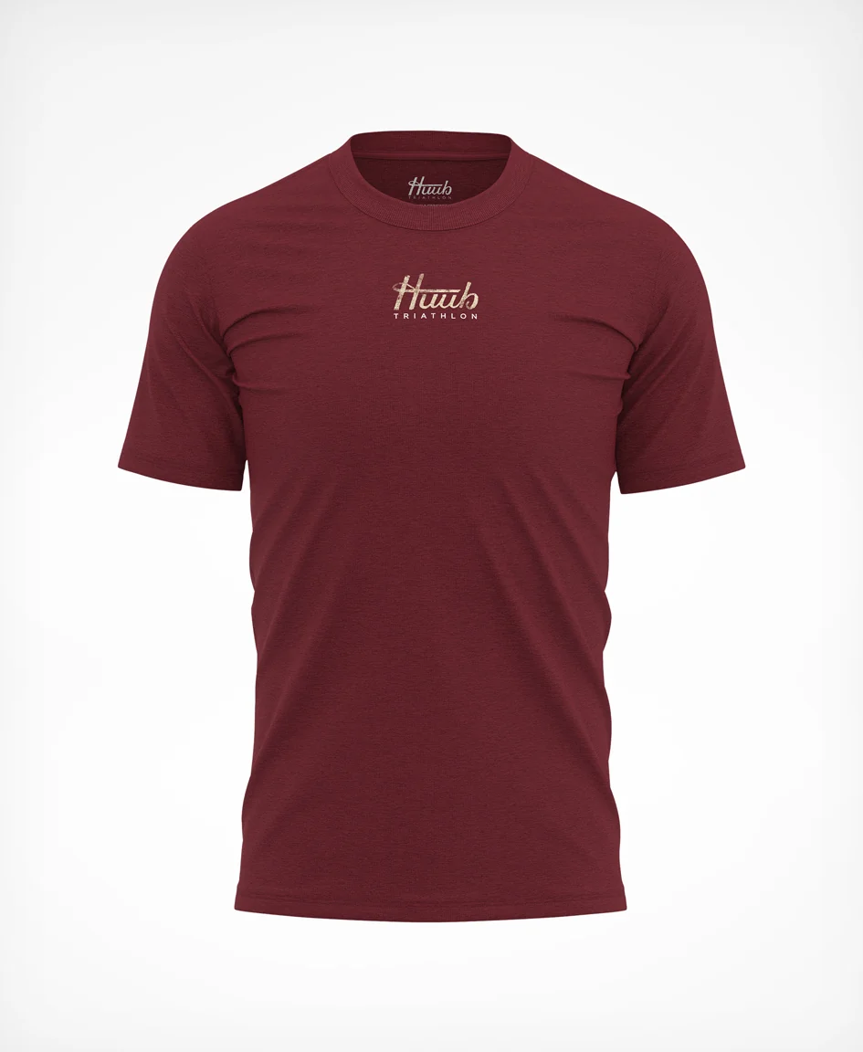 Tri Or Die T-Shirt Maroon