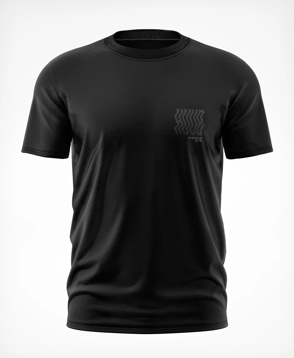 Wave T-Shirt - Black - Image 3